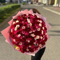 201 роза 40-50см, 2 сорт. Разные цвета. Упаковка оплачивается отдельно