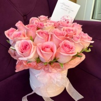 Композиция из 19 роз 40-50см.2 сорта