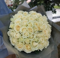 51 белая роза Аваланж 40-50см,2сорт.  Упаковка оплачивается отдельно