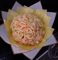 51 роза Пич Аваланж, 2сорт Упаковка оплачивается отдельно